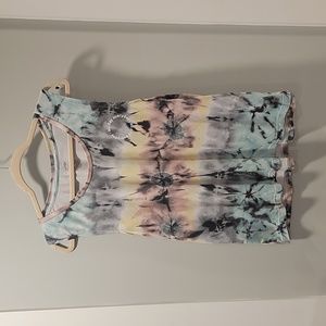 Pastel Tie Dye Tank Top by Gottex